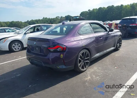 2022 BMW 230 I z USA, uszkodzony, nr VIN 3MW23CM0XN8C51792